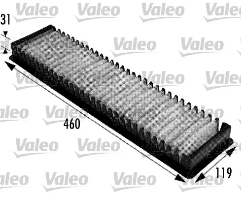Филтър купе (поленов филтър) VALEO