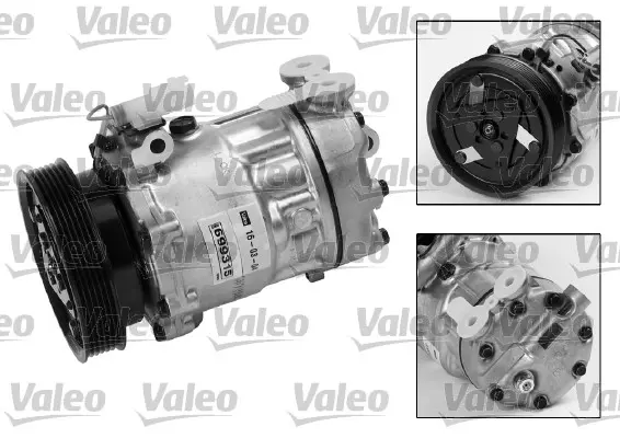 Компресор, климатизация VALEO