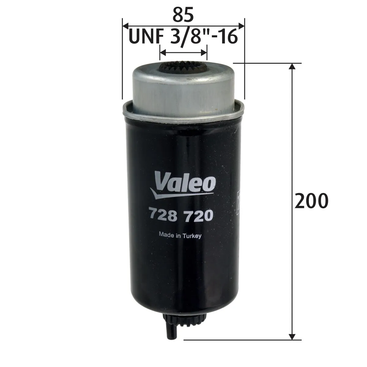Горивен филтър VALEO 728720