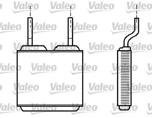 Топлообменник, отопление на вътрешното пространство VALEO