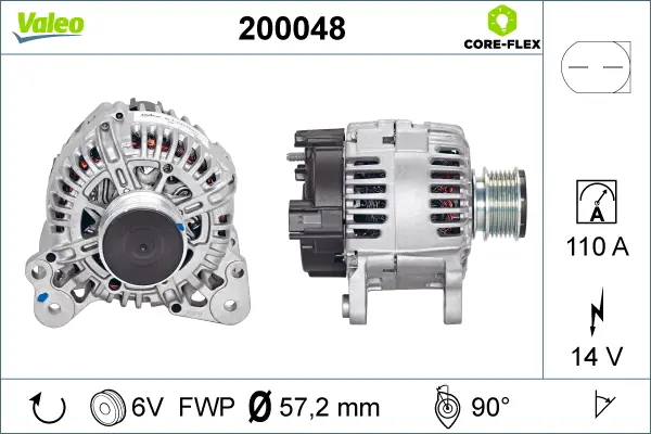Генератор VALEO 200048