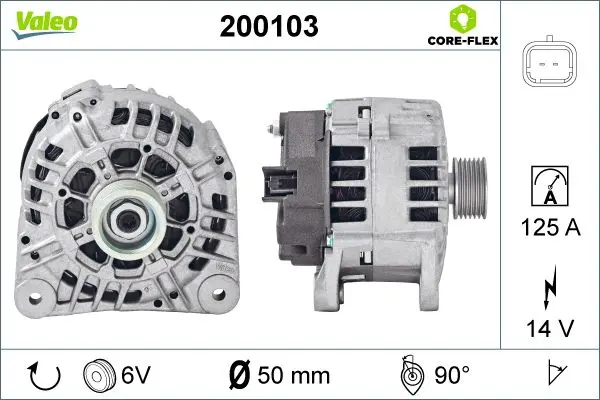 Генератор VALEO 200103