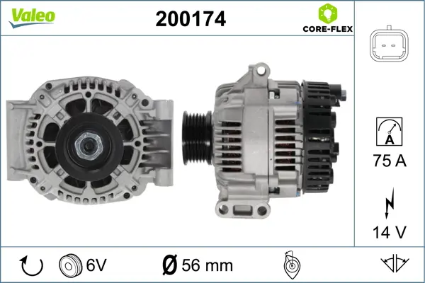 Генератор VALEO 200174