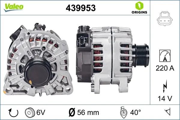 Генератор VALEO 439953