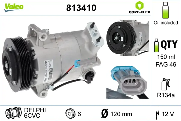 Компресор, климатизация VALEO