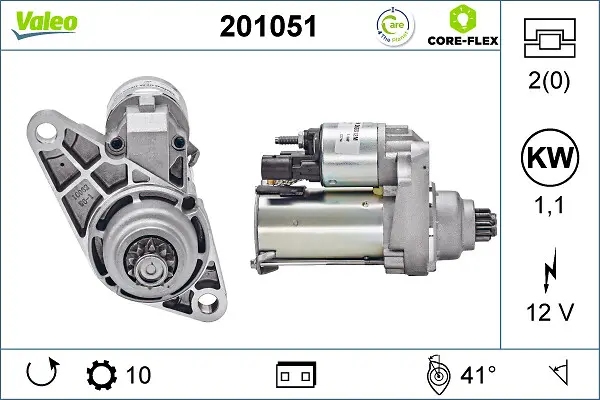 Стартер VALEO
