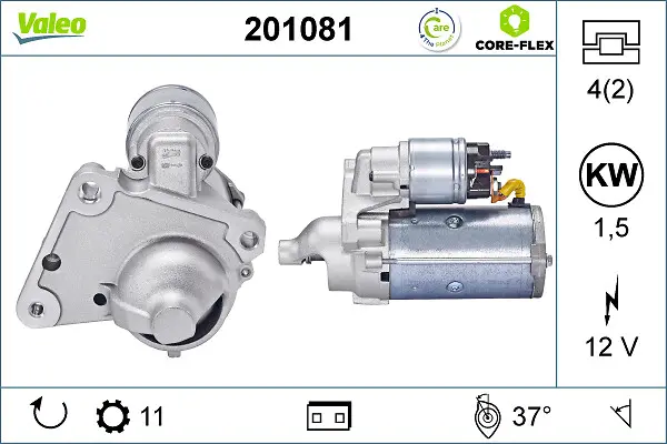 Стартер VALEO