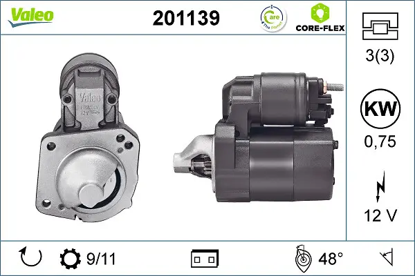 Стартер VALEO
