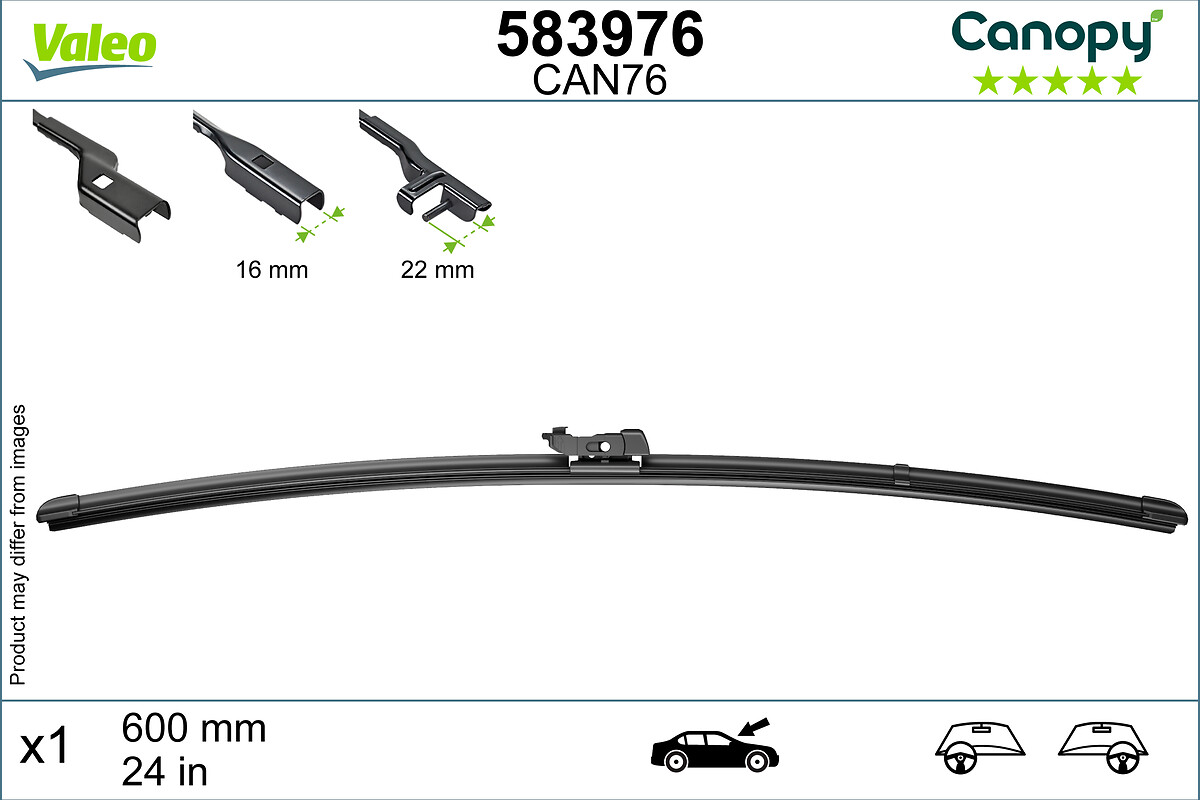 CANOPY , перо на чистачка VALEO