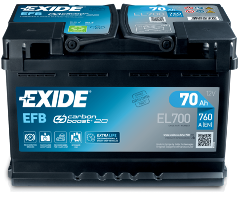 Стартов акумулатор EXIDE
