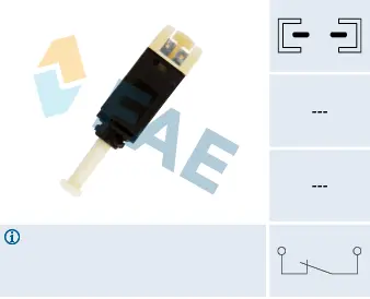 Ключ за спирачните светлини FAE