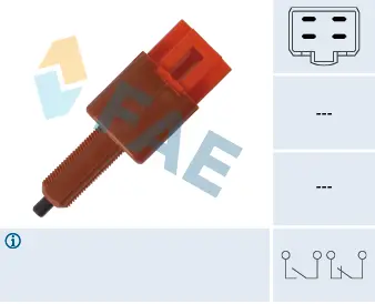 Ключ за спирачните светлини FAE