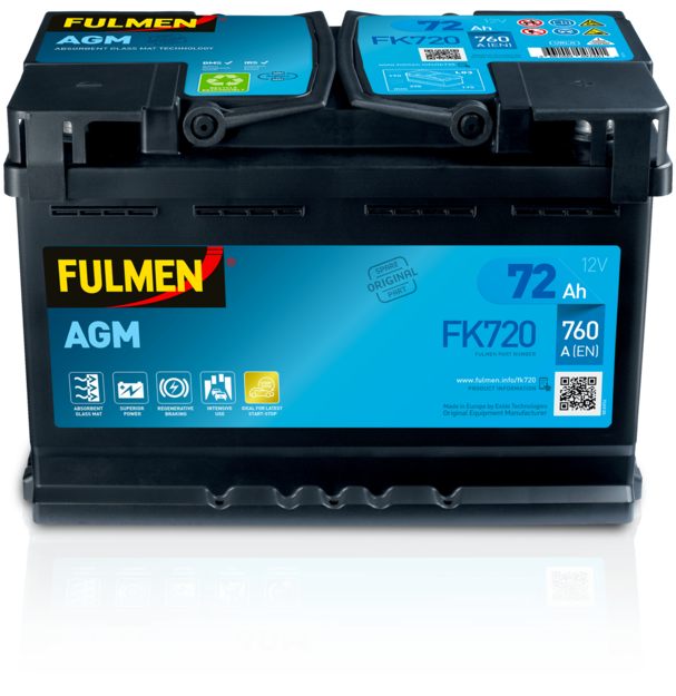 Стартов акумулатор FULMEN