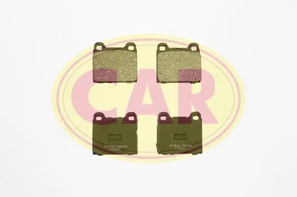 Комплект спирачно феродо, дискови спирачки CAR