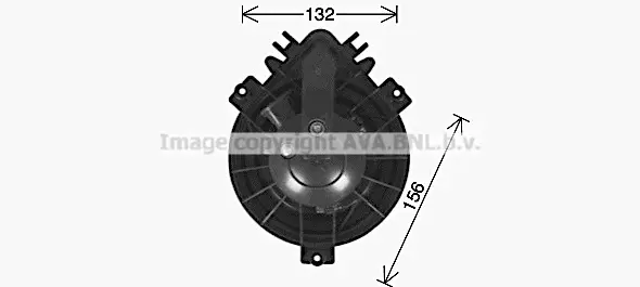 Вентилатор вътрешно пространство AVA QUALITY COOLING