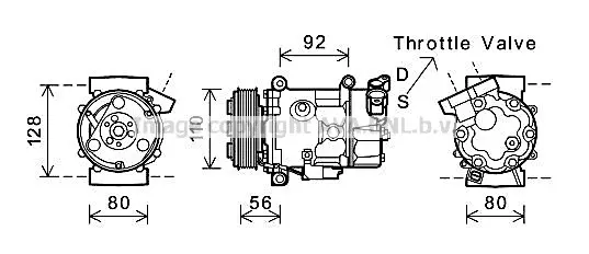 Компресор, климатизация AVA QUALITY COOLING