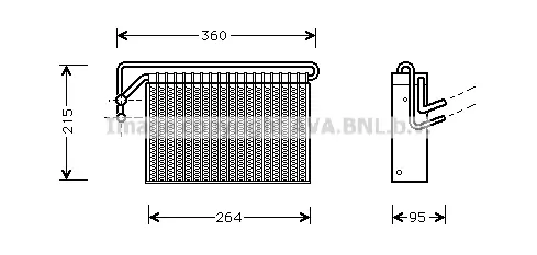 Изпарител, климатична система AVA QUALITY COOLING