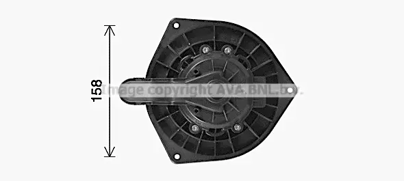 Вентилатор вътрешно пространство AVA QUALITY COOLING