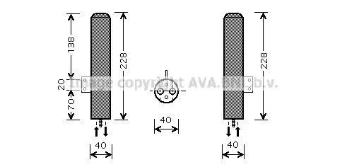 Изсушител, климатизация AVA QUALITY COOLING