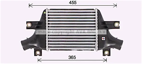Интеркулер (охладител за въздуха на турбината) AVA QUALITY COOLING