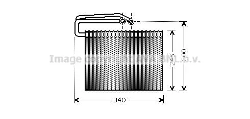 Изпарител, климатична система AVA QUALITY COOLING