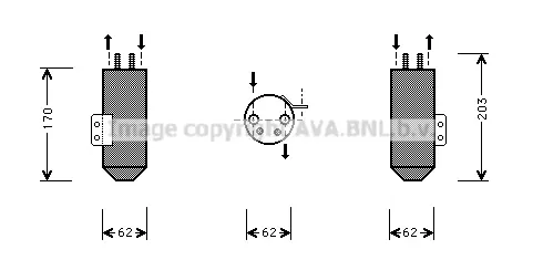 Изсушител, климатизация AVA QUALITY COOLING