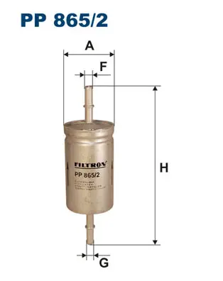 Горивен филтър FILTRON PP 865/2