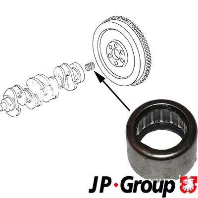 Направляващ лагер, съединител JP GROUP