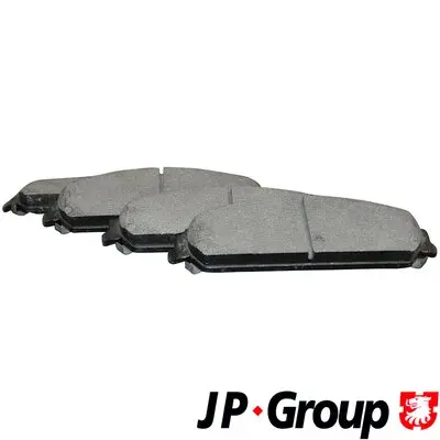 Комплект спирачно феродо, дискови спирачки JP GROUP