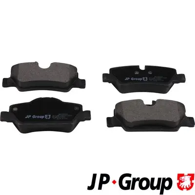 Комплект спирачно феродо, дискови спирачки JP GROUP
