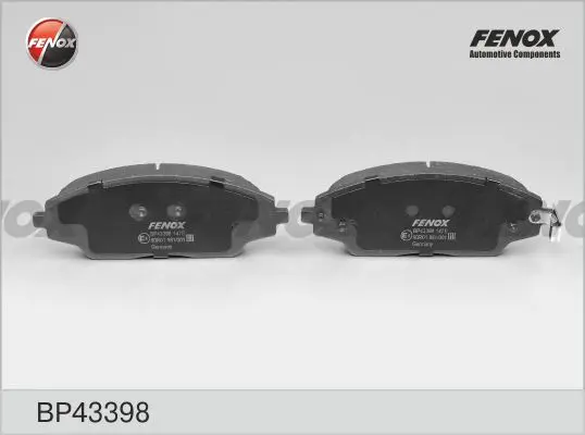 Комплект спирачно феродо, дискови спирачки FENOX