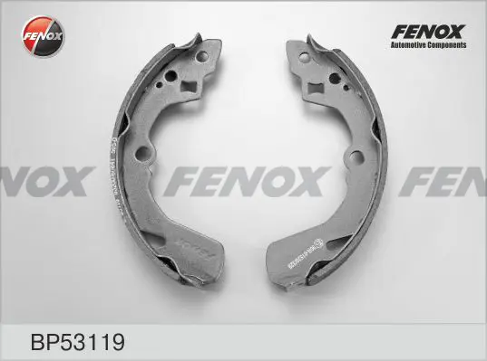 Комплект спирачна челюст FENOX