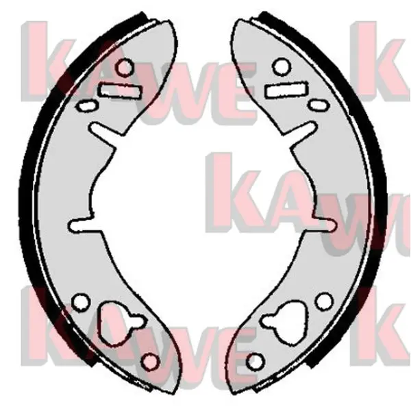 Комплект спирачна челюст KAWE