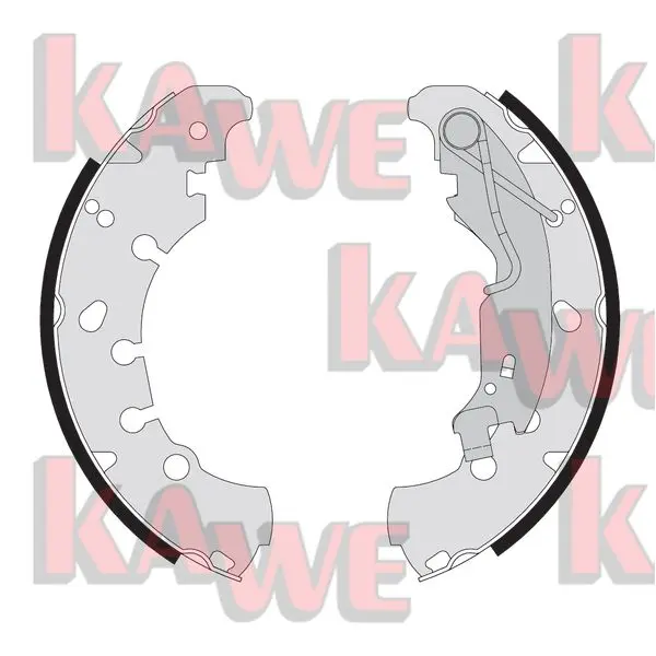 Комплект спирачна челюст KAWE