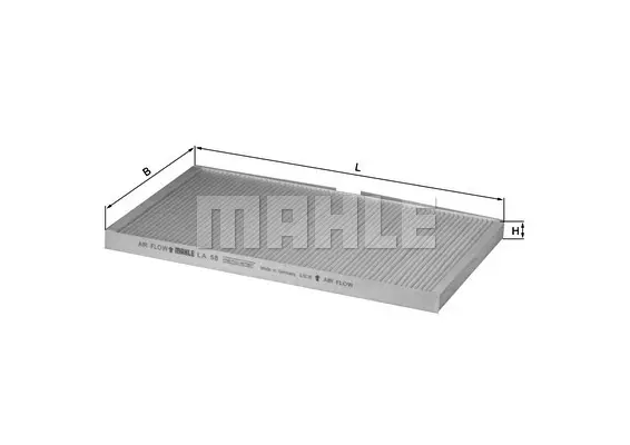 Филтър купе (поленов филтър) MAHLE