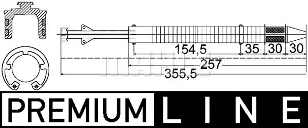 Изсушител, климатизация MAHLE