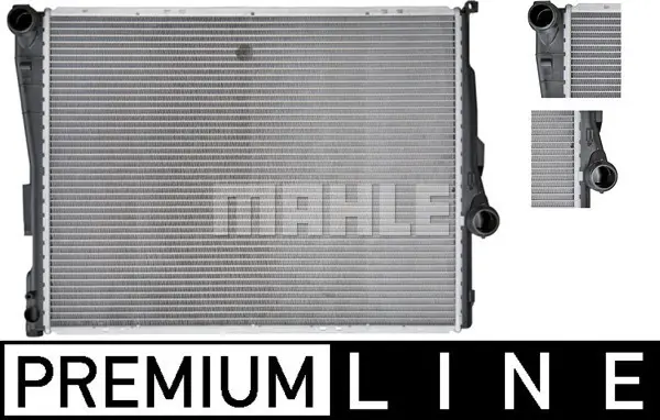 Радиатор, охлаждане на двигателя MAHLE