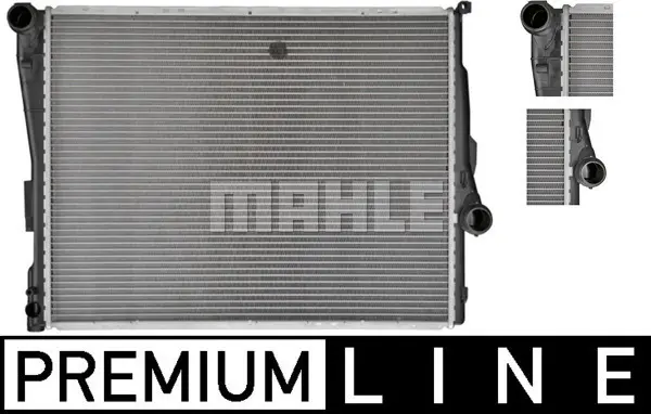 Радиатор, охлаждане на двигателя MAHLE
