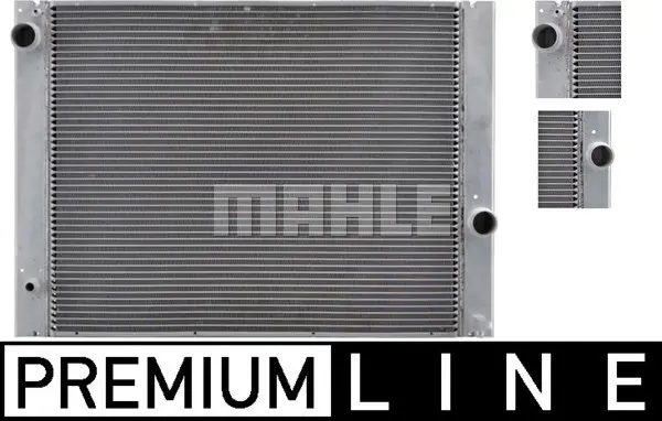 Радиатор, охлаждане на двигателя MAHLE