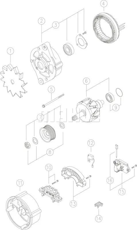 Генератор MAHLE