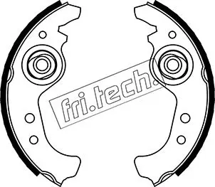 Комплект спирачна челюст fri.tech.