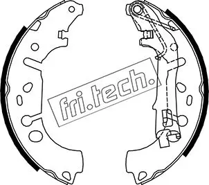 Комплект спирачна челюст fri.tech.