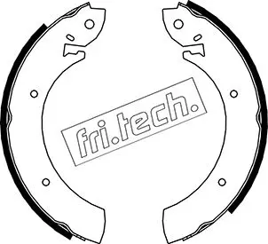 Комплект спирачна челюст fri.tech.