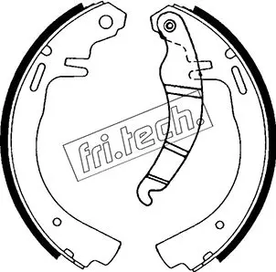 Комплект спирачна челюст fri.tech.