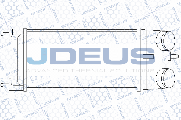 Интеркулер (охладител за въздуха на турбината) JDEUS
