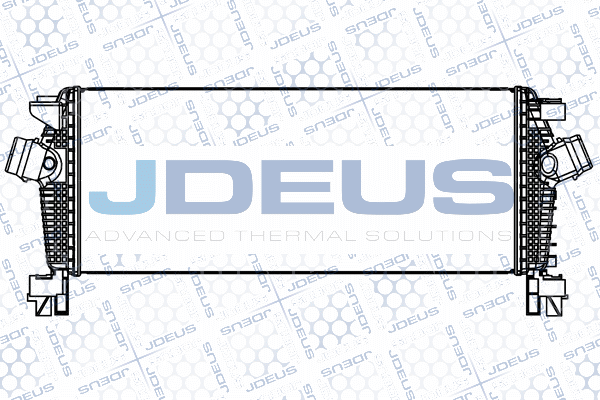 Интеркулер (охладител за въздуха на турбината) JDEUS