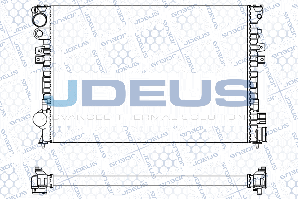 Радиатор, охлаждане на двигателя JDEUS