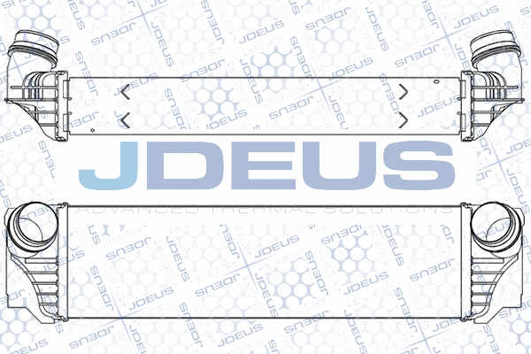 Интеркулер (охладител за въздуха на турбината) JDEUS