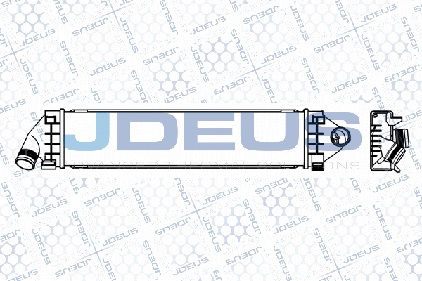 Интеркулер (охладител за въздуха на турбината) JDEUS