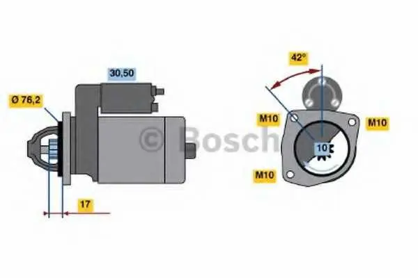 Стартер BOSCH